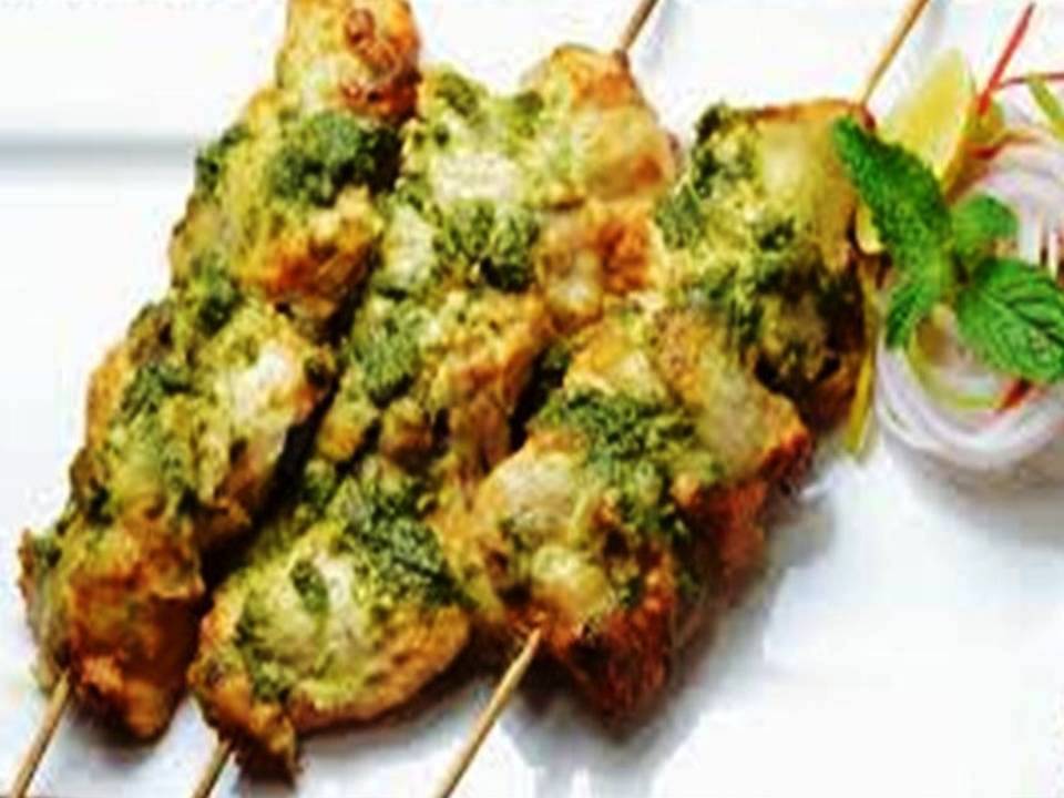 Chicken Seekh Haryali